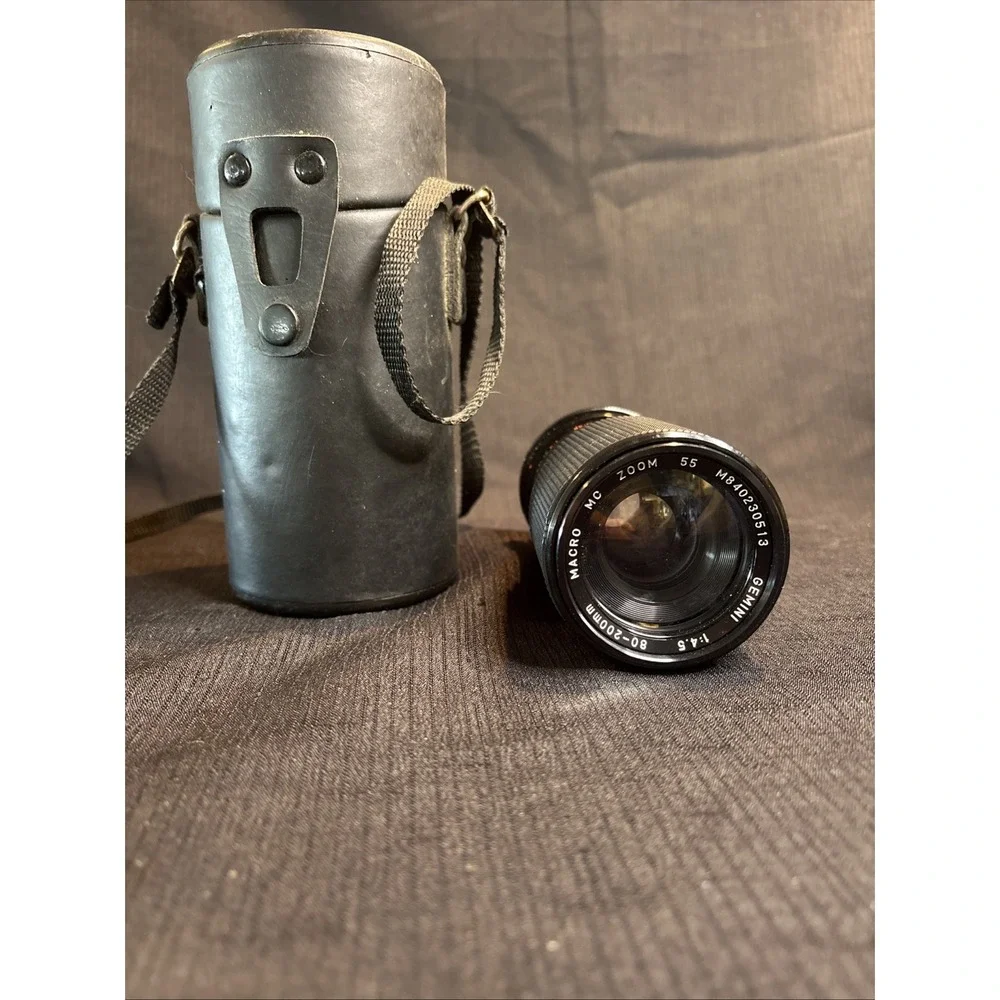 Gemini 80-200mm f/4.5 Macro Zoom Lens Pentax K Mount 55mm MC M840230513